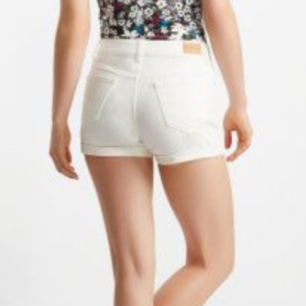 Aeropostale high waisted midi soft shorts Sz 2